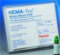 HemoCue HGB Normal Control, 6 x 3 mL Liquid, 6x3mL/Package - Hemoglobin Control Normal - Image 1