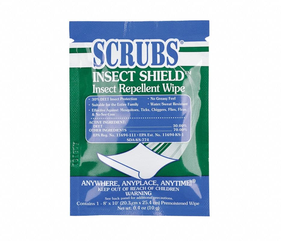 Honeywell BugX Insect Repellent Towelette, 300/Case - Repellent Insect Bug-X - Image 1