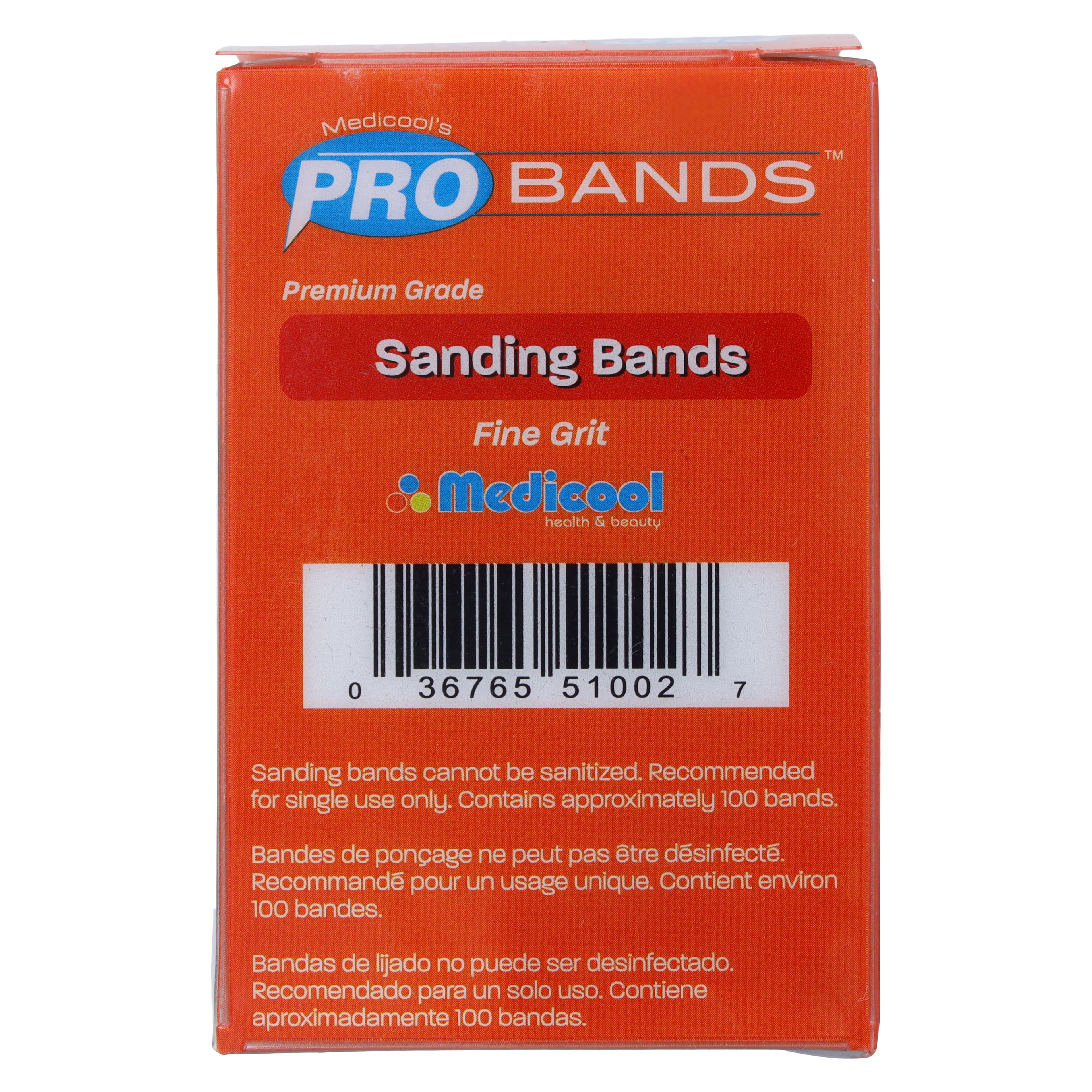 Medicool Sanding Bands, Fine Grit, with Mandrel, 100/Box thumbnail 5