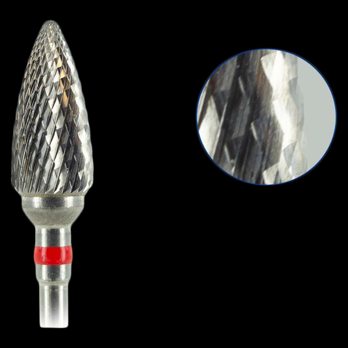 Medicool Swiss Carbide Cone Bur, 3/32" Shank, Small Cone - Swiss Carbide Cone - Image 1