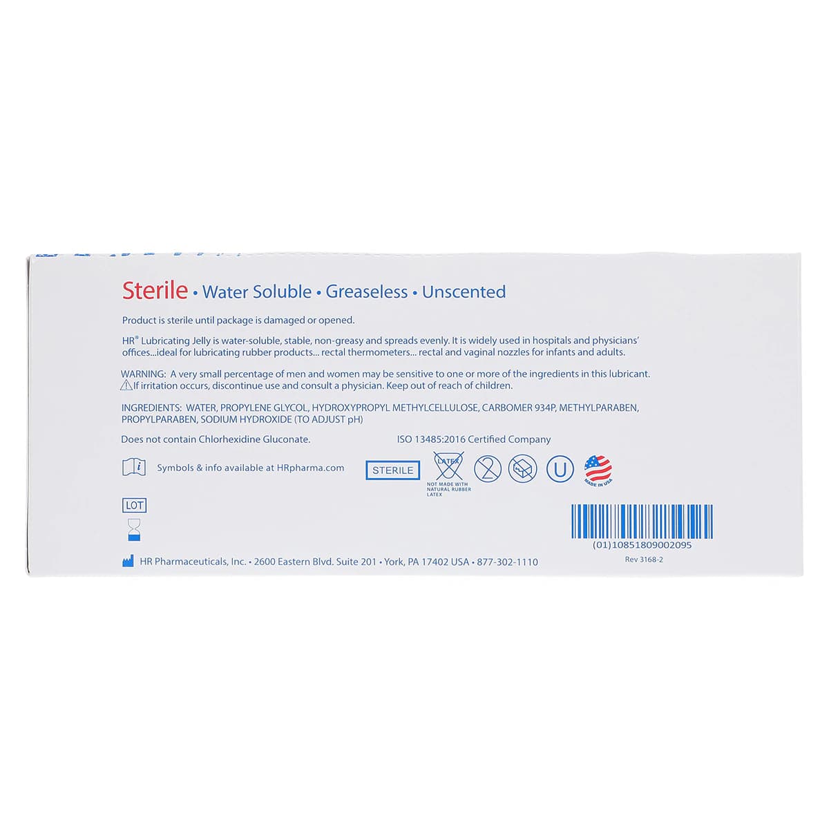 HR Healthcare One Shot Lubricating Jelly, 5 g Packet, 144/Box thumbnail 5