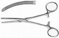 Rochester-Carmalt Hemostatic Forceps, Curved, 6-1/4" (16 cm), Stainless Steel, Each - Forcep Hemostat Roch-Carm Crv - Image 1