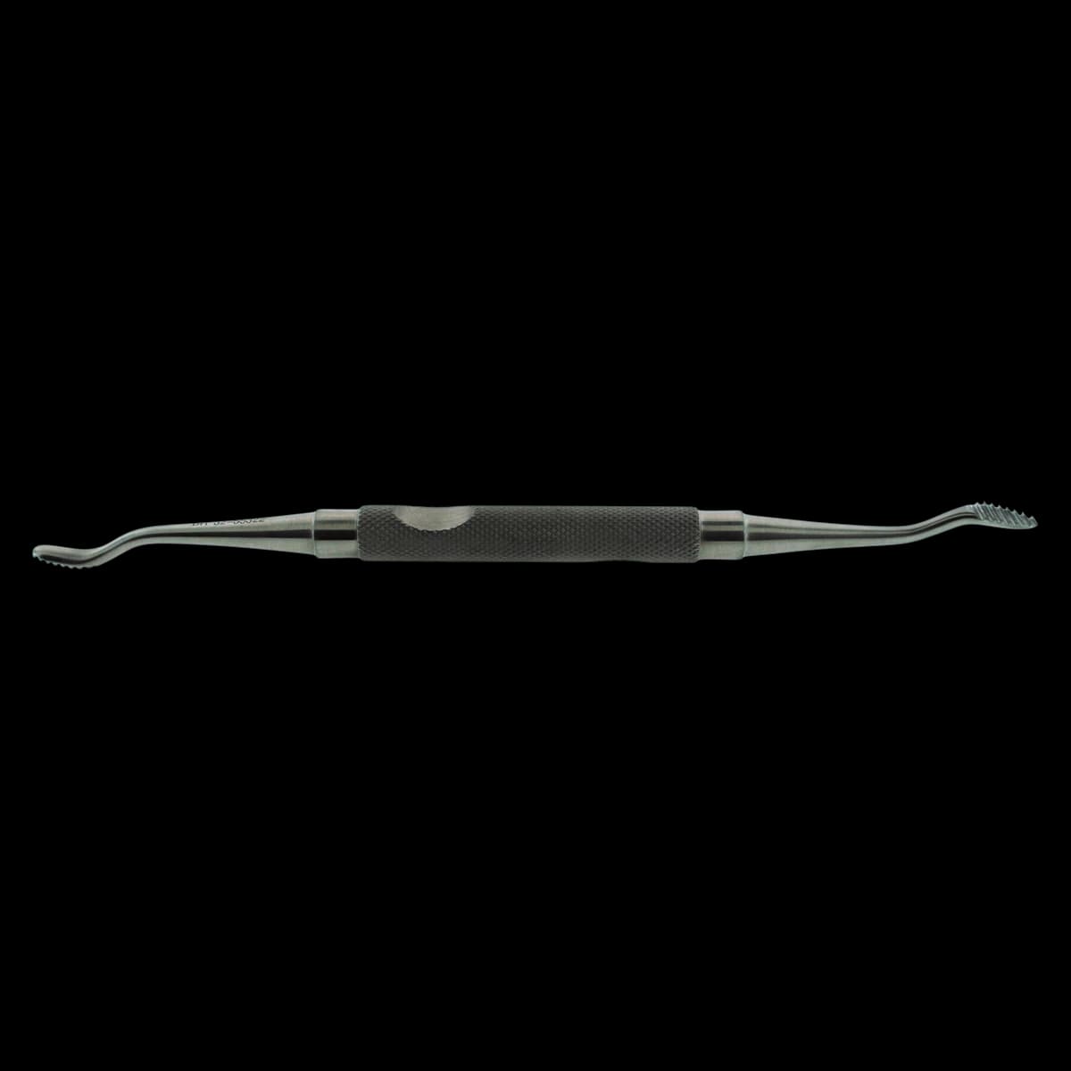 Miller Bone Rasp, Double-End, 7" Stainless Steel - Rasp Bone Miller Double End - Image 1