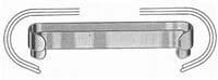 Parker Double Ended Retractor, 5-1/4" Stainless Steel, Each - Retractor Parker Double - Image 1