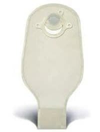 ConvaTec Sur-Fit Natura 2-Piece Drainable Ostomy Pouch, Transparent, 12" - Sur-Fit Pouch Drain 1.5"Trns - Image 1