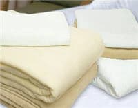 Calderon Textiles Thermal Blanket, Jewel Weave, Beige, Cotton/Polyester, 66" x 90" - Blanket Thrm Jewel Weave - Image 1