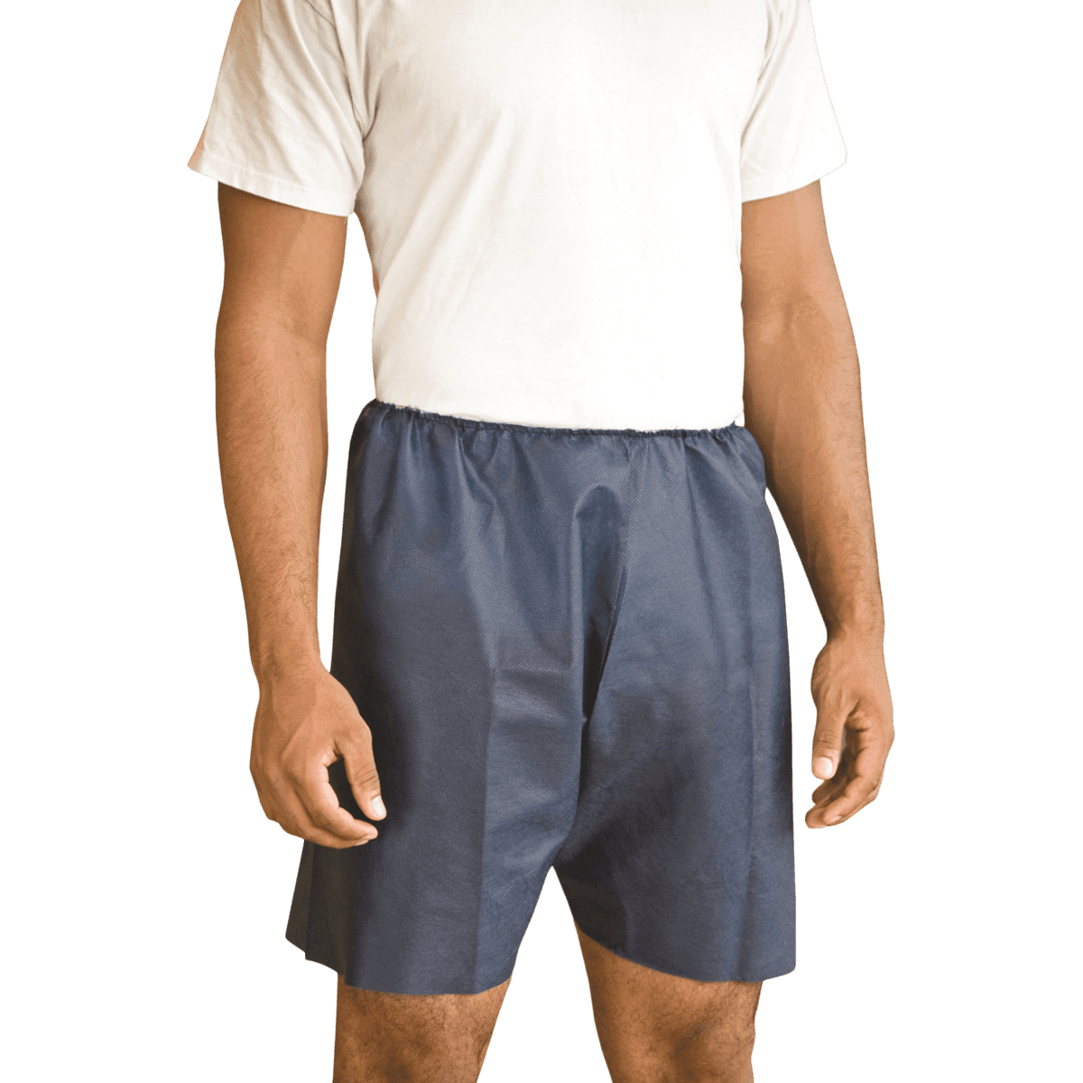 Graham Medical MediShorts Disposable Exam Shorts, 2X Large/3X Large (46-52 in), Blue, Unisex, 50/Case thumbnail 2
