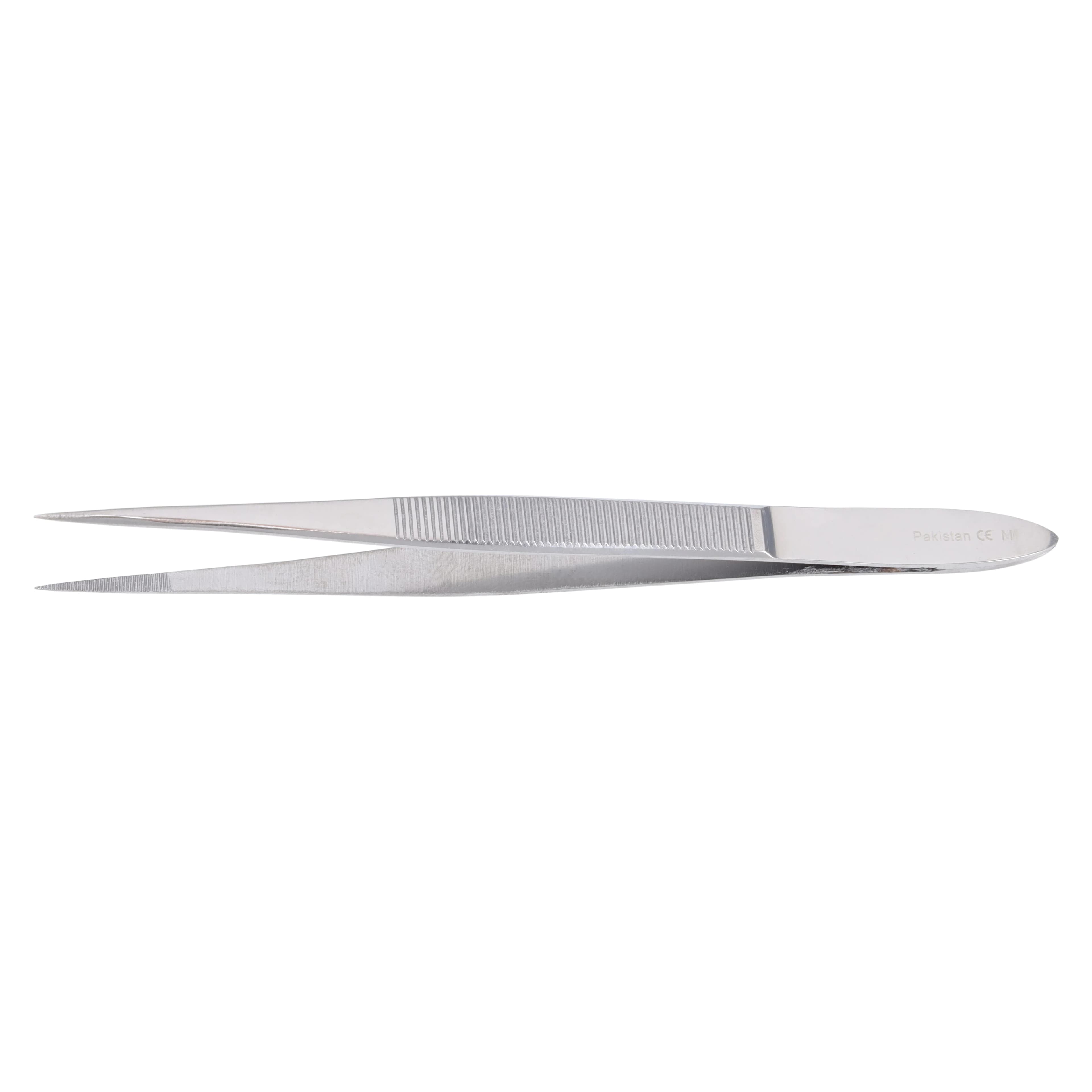 Plain Splinter Forceps, 4-1/2" Stainless Steel, Each - Forcep Splinter Plain SS - Image 1