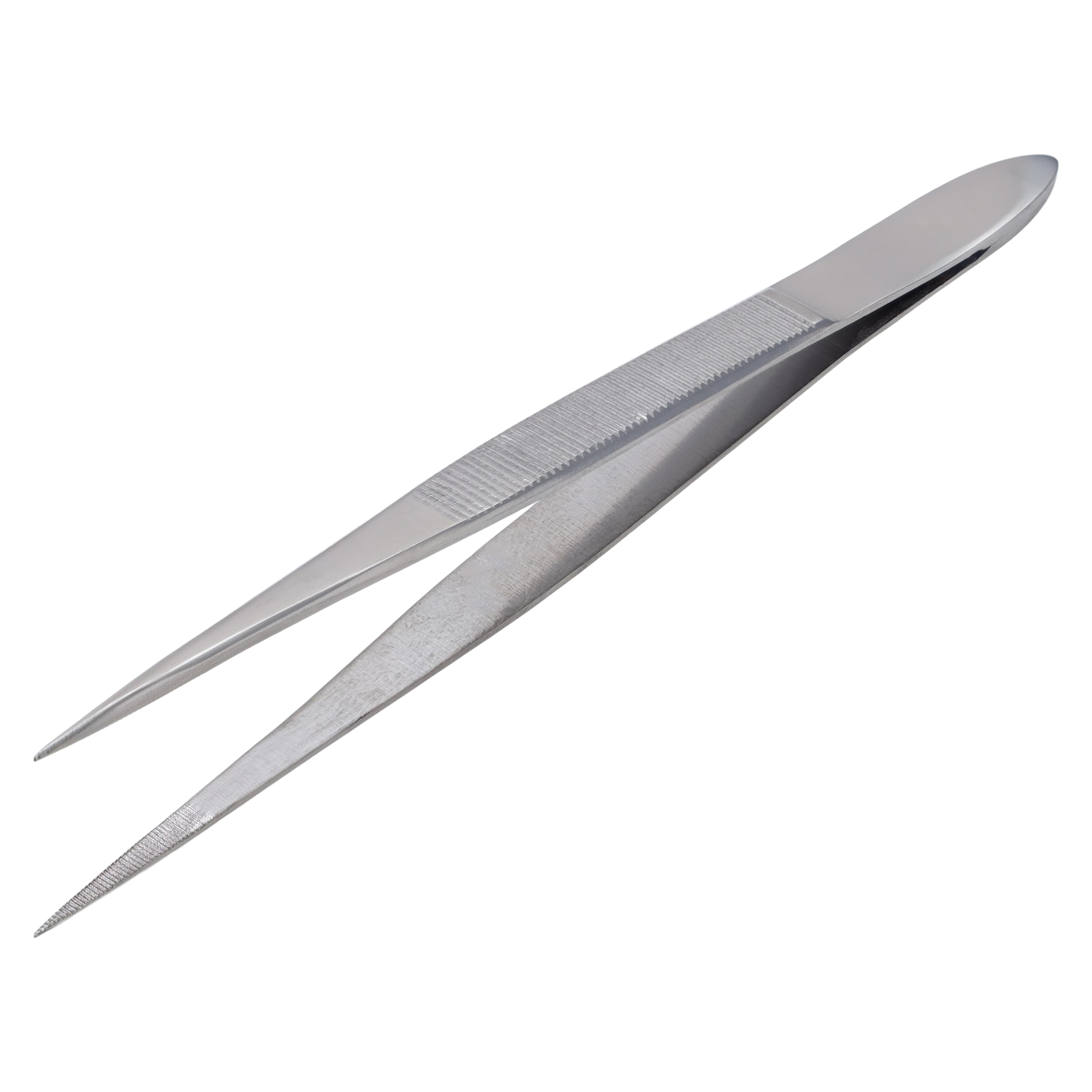 Plain Splinter Forceps, 4-1/2" Stainless Steel, Each thumbnail 4