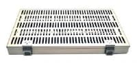 BR Surgical Microsurgical Instrument Case, 10-1/2 x 15 x 1-1/2 in - Case Microsurgical - Image 1