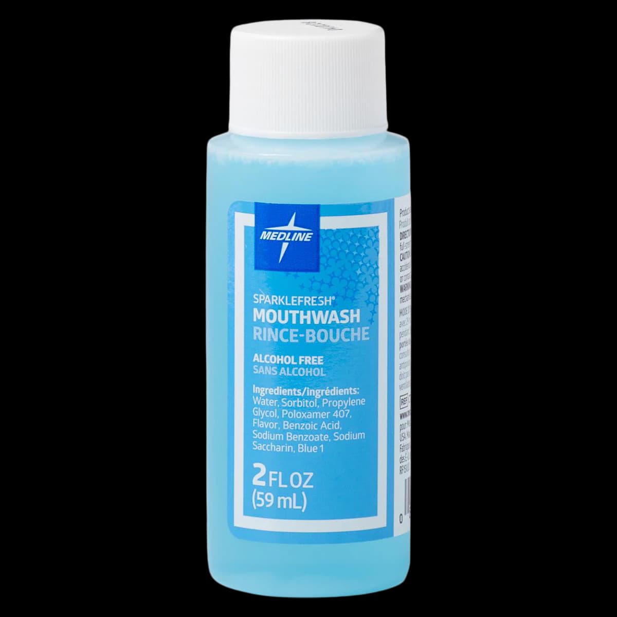 SparkleFresh Alcohol-Free Mint Mouthwash, 2 oz, 96/Case - SparkleFresh Mouthwash AlcFree - Image 1
