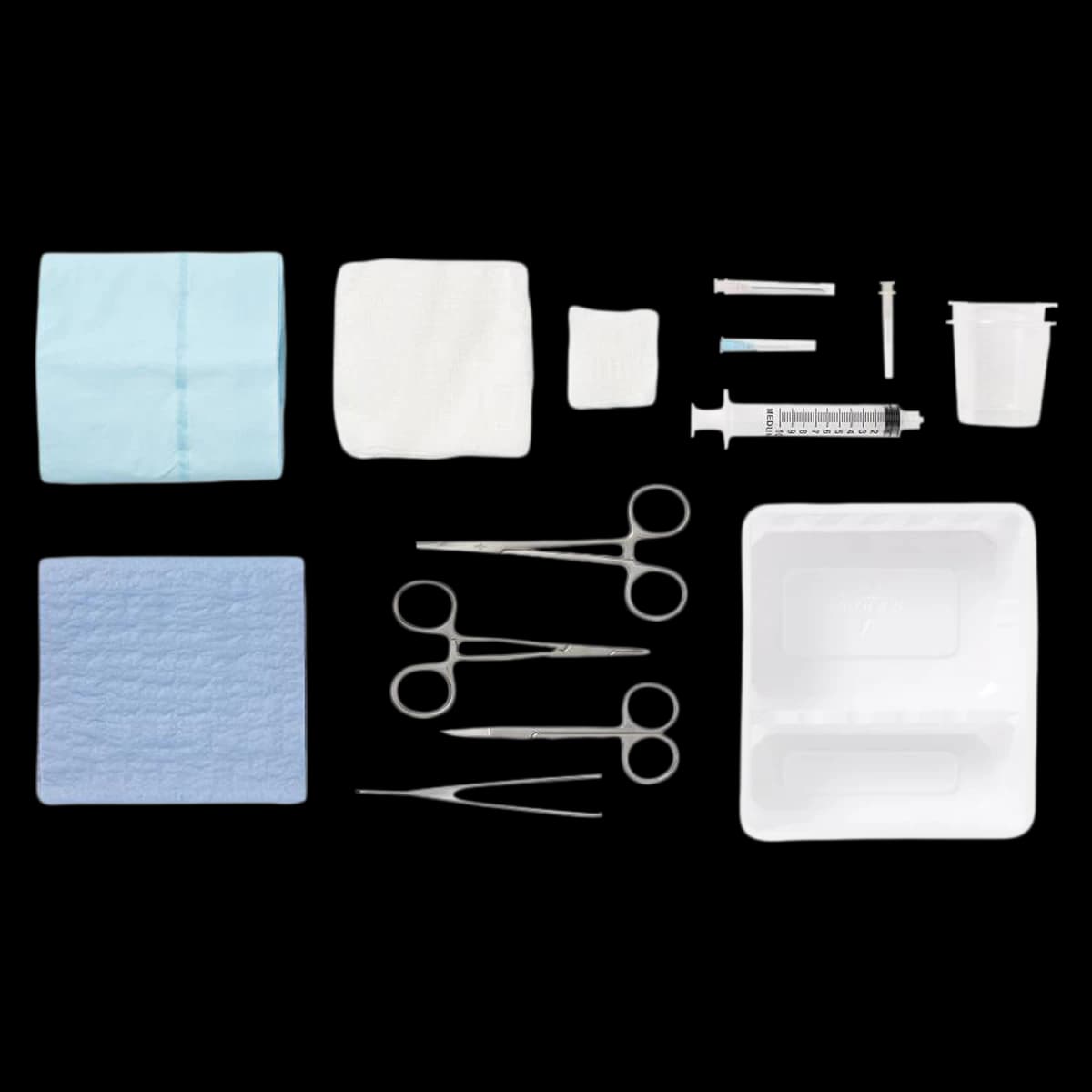 Medline Laceration Kit with Hi-Grade Components - Laceration Kit w/Hi Grad - Image 1