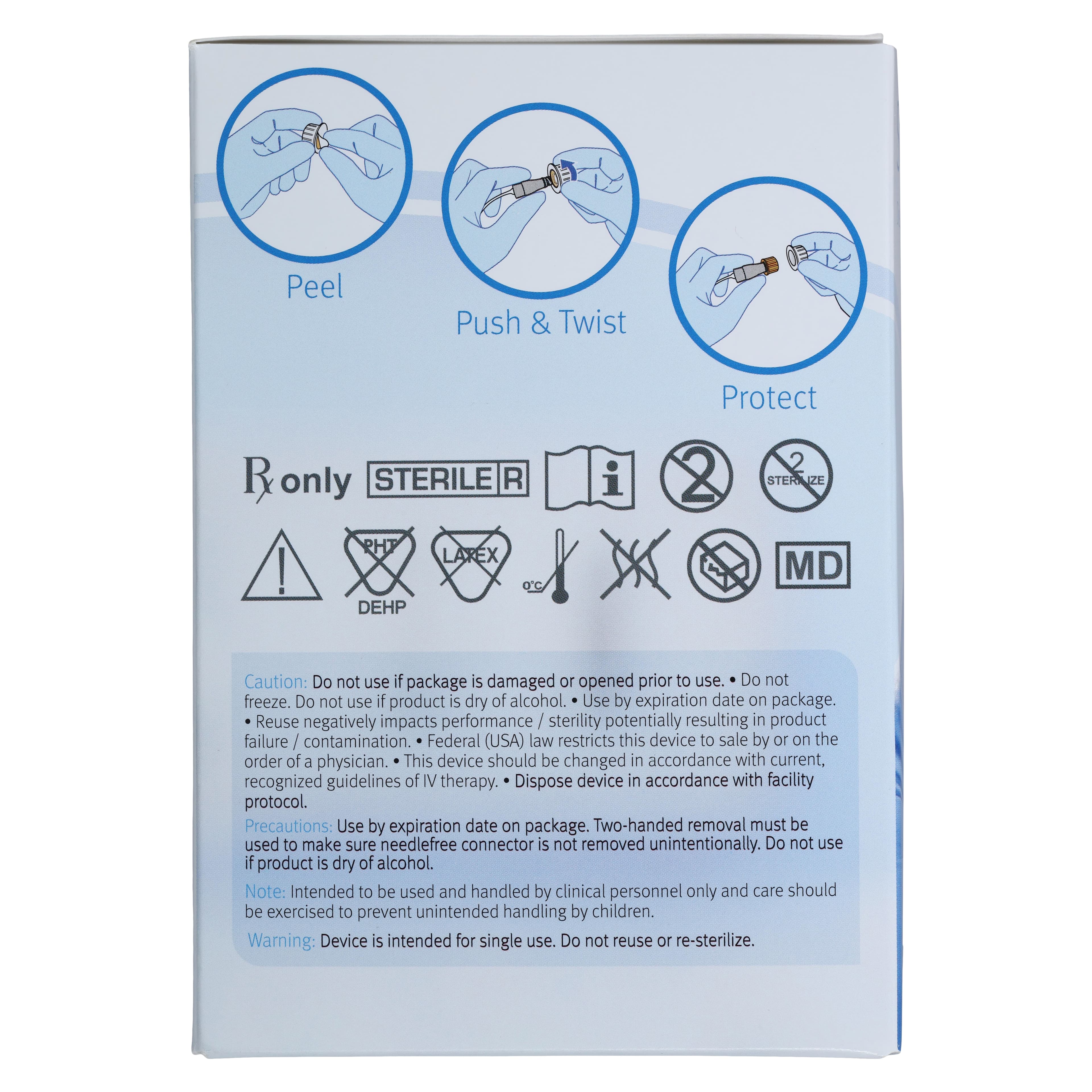 ICU Medical SwabCap XT Needleless Connector Cap, 70% IPA, 200/Box thumbnail 5