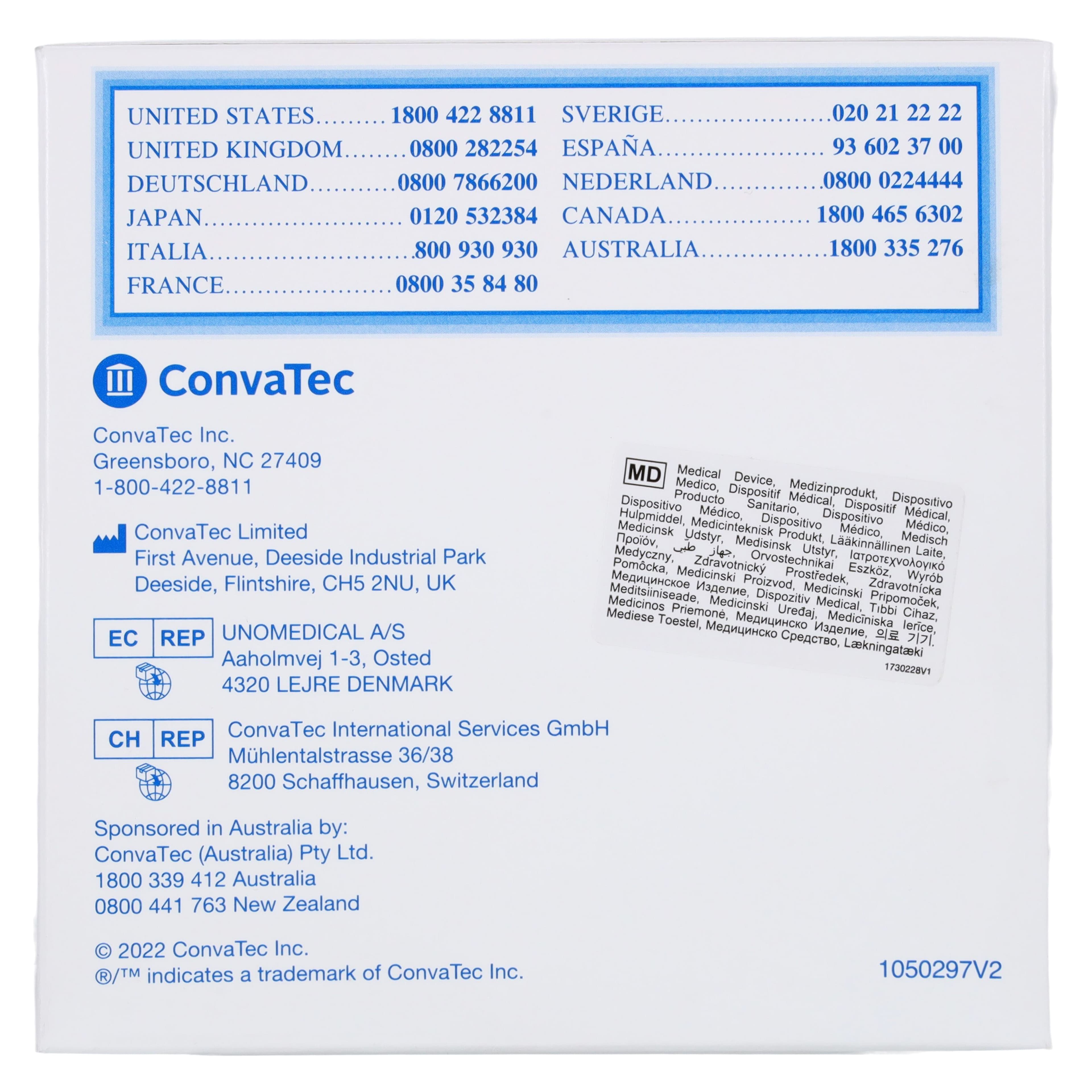 ConvaTec SUR-FIT Natura Stomahesive Skin Barrier, 2-Piece, 4x4" Cut-To-Fit thumbnail 5
