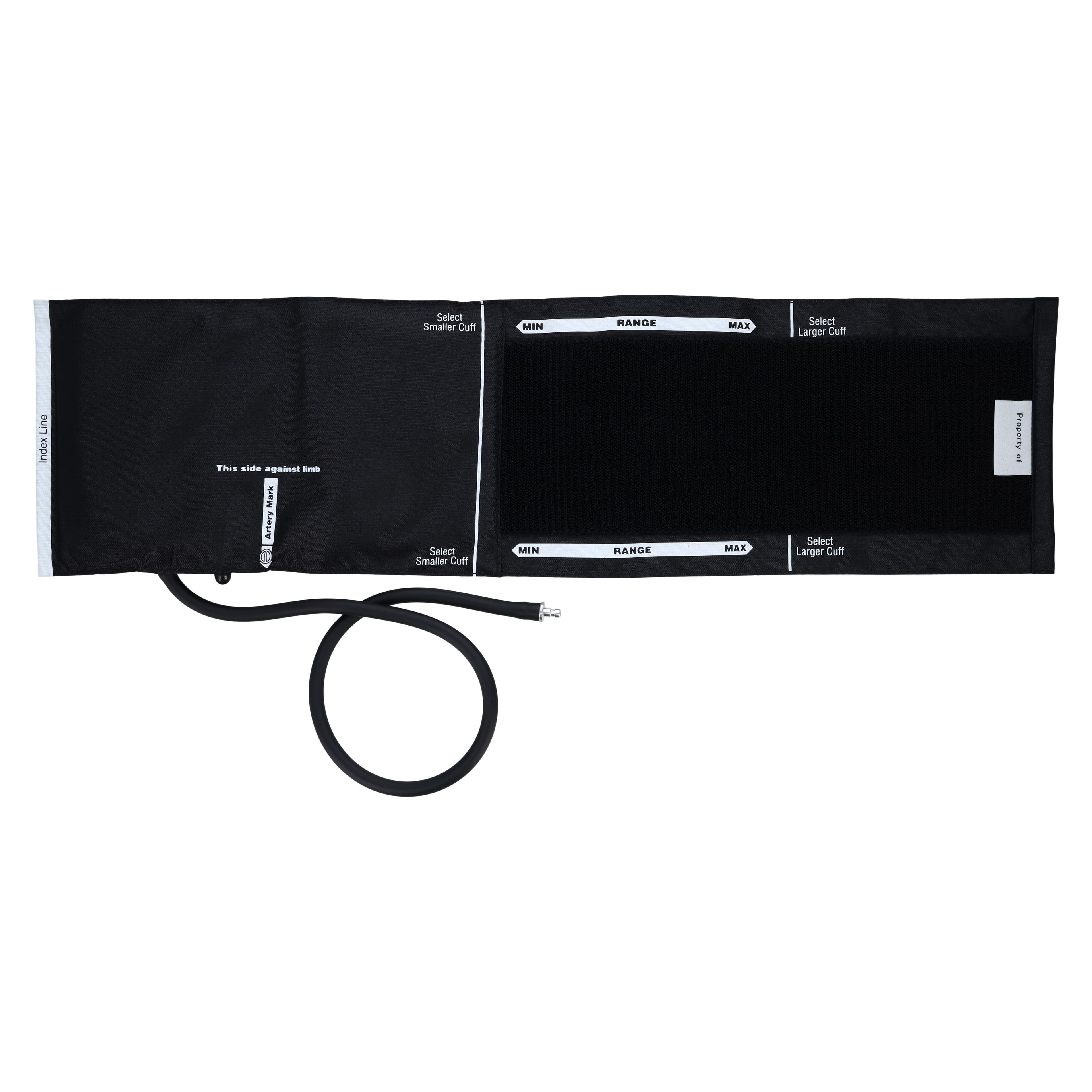 ADC Adcuff Blood Pressure Cuff & Bladder, Size 11, Black, Latex-Free, for Palm Style Instruments thumbnail 3