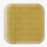 Coloplast Comfeel Plus Hydrocolloid/CMC/Calcium Alginate Dressing, 8x8" Sterile Square, Polyurethane Film, Transparent/Blue, Absorbent - Dressing Comfeel Plus Ulcer - Image 1