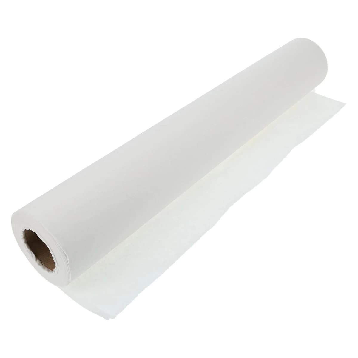 Graham Medical Exam Table Paper, Crepe, White, Non-Sterile, 18 in x 125 in, 12 Rolls/Case - Table Paper Crepe Econ White - Image 1