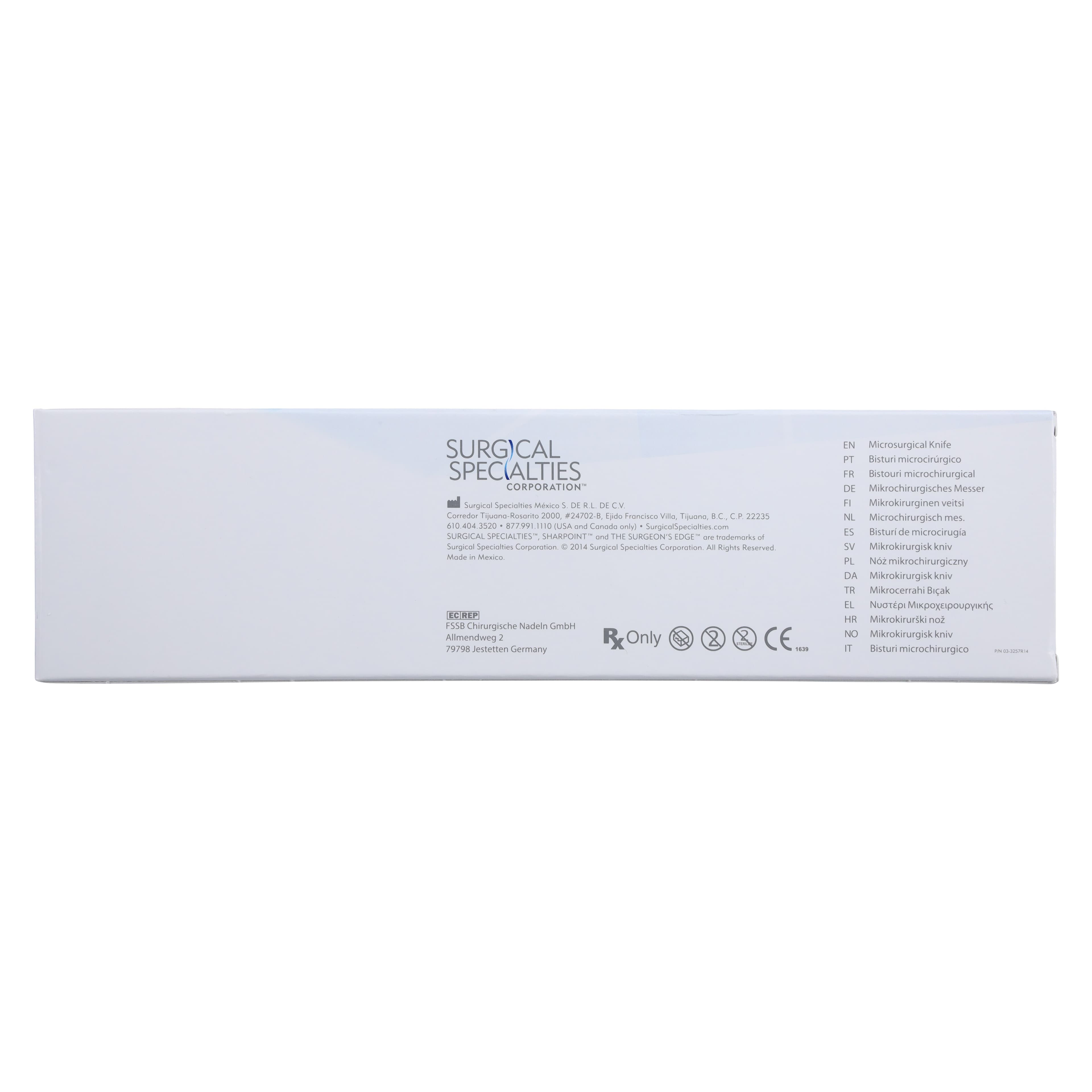 Sharpoint Stab Knife, 15 Degree, Stainless Steel Blade, Sterile, Katena thumbnail 5