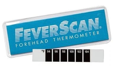 FeverScan Ultra Reusable Patient Thermometer, 5/Pack - FeverScan Ult Thrmtr Halcrest - Image 1