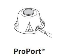 ICU Medical ProPort IV Catheter Tray, 12 Gauge, 8.5 Fr, Polyurethane, 76 cm, Shielded, Single - Catheter ProPort 1 Lumen Poly - Image 1
