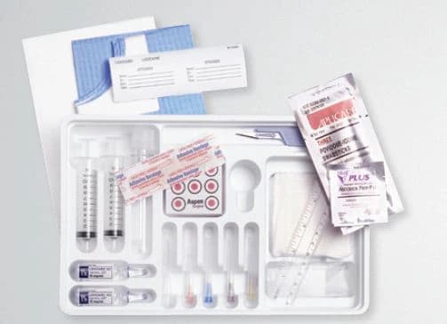 Carefusion Safe-T-Plus Soft Tissue Biopsy Tray, Without Needle - Biopsy Tray Sft Tiss w/o Ndl - Image 1