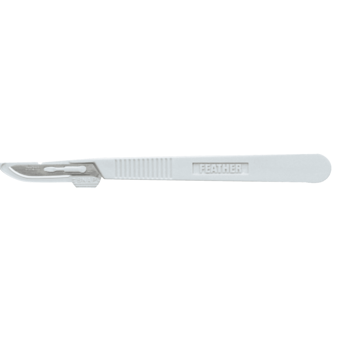 Feather Disposable Surgical Scalpel with Stainless Steel Handle, #23 Blade, Sterile - Scalpel #23 Feather w/ Hndl SS - Image 1