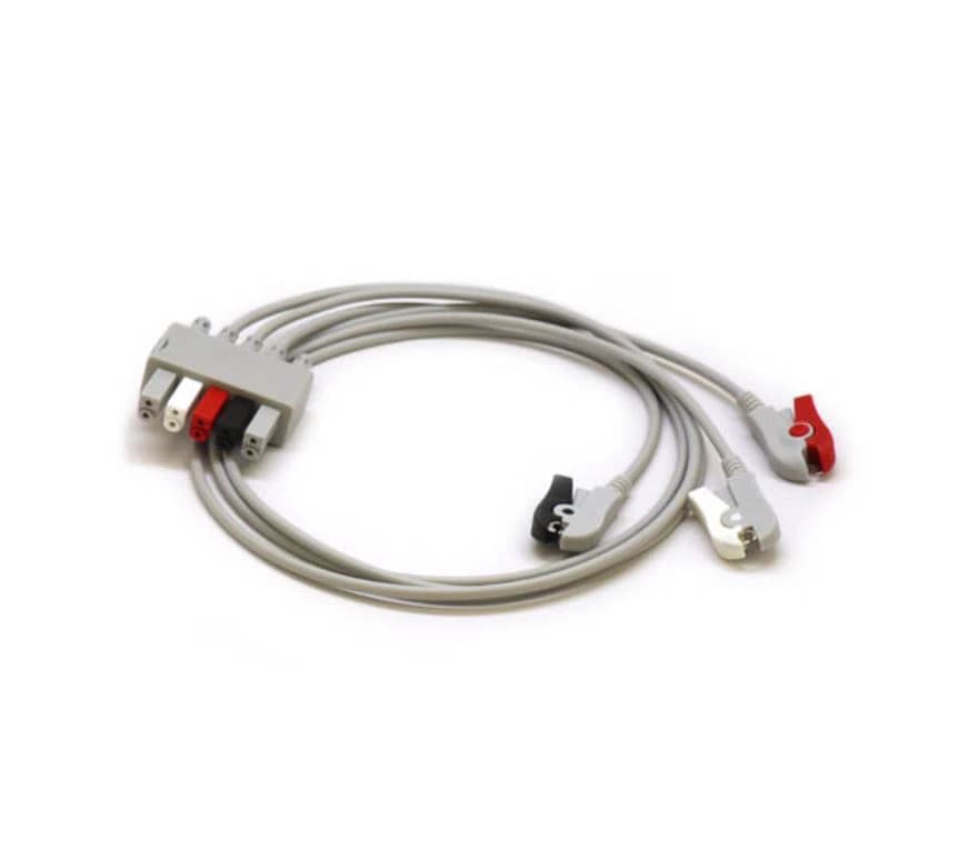 Mindray ECG Leadwire, 3-Lead AHA, Each - ECG Leadwire 3-Lead AHA - Image 1