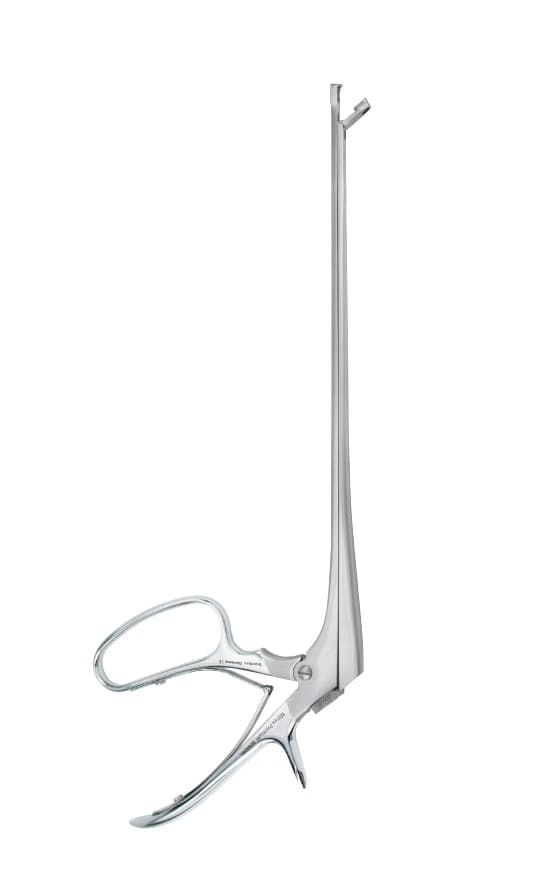 Tischler Biopsy Forceps with Lock, 9-1/4" Stainless Steel, Each - Tischler Forcep Biopsy w/Lock - Image 1