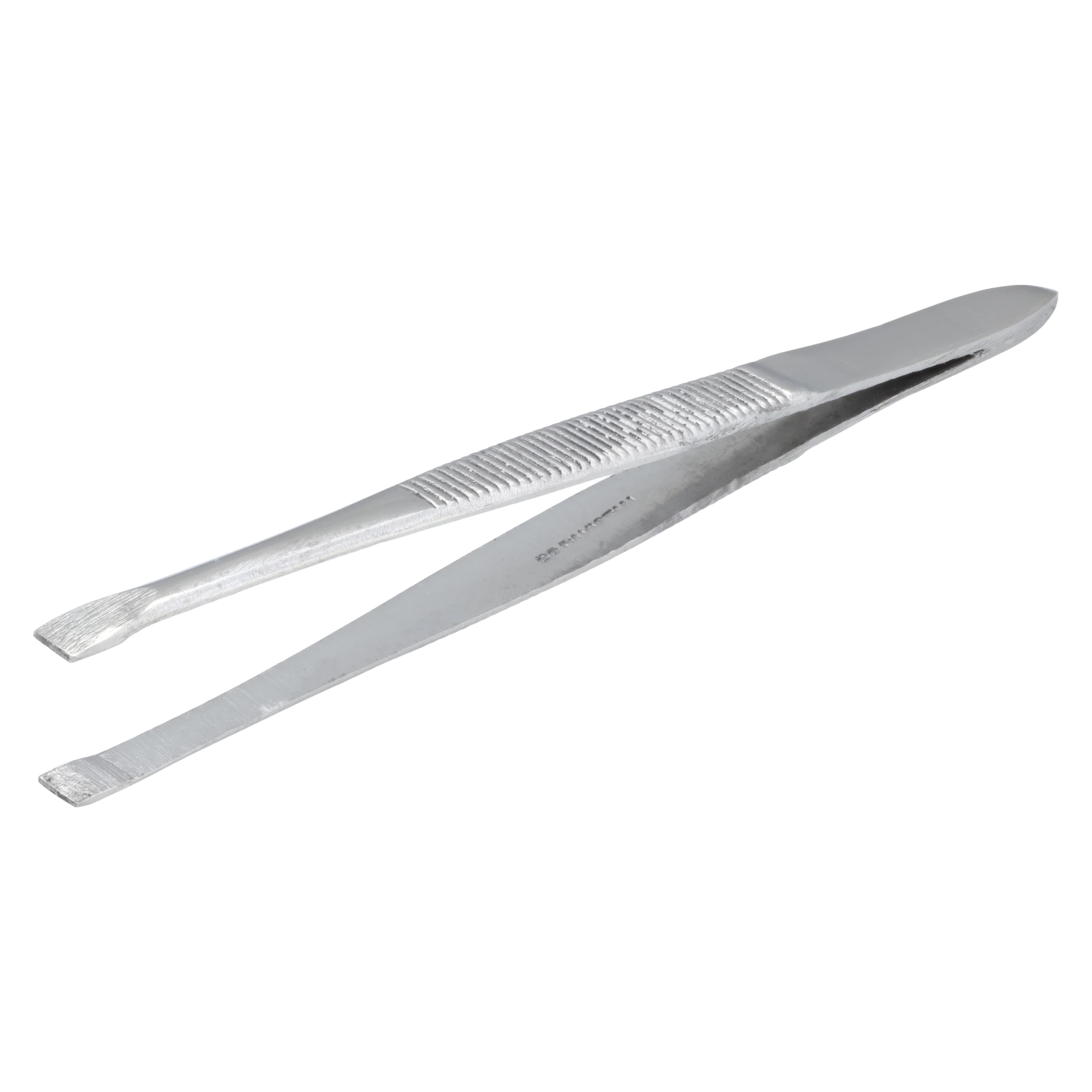 Grafco Blunt Tip Tweezer, Stainless Steel, 3.5" thumbnail 4