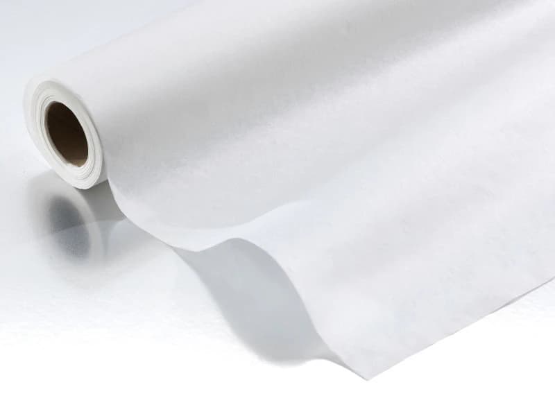 Graham Medical Exam Table Paper, Crepe, White, Non-Sterile, 21 in x 125 ft, 12 Rolls/Case thumbnail 2