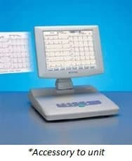 Nihon Kohden Cardio V Z-Fold ECG Recording Paper, 10/Box - Cardio V Paper Z-Fold ECG - Image 1