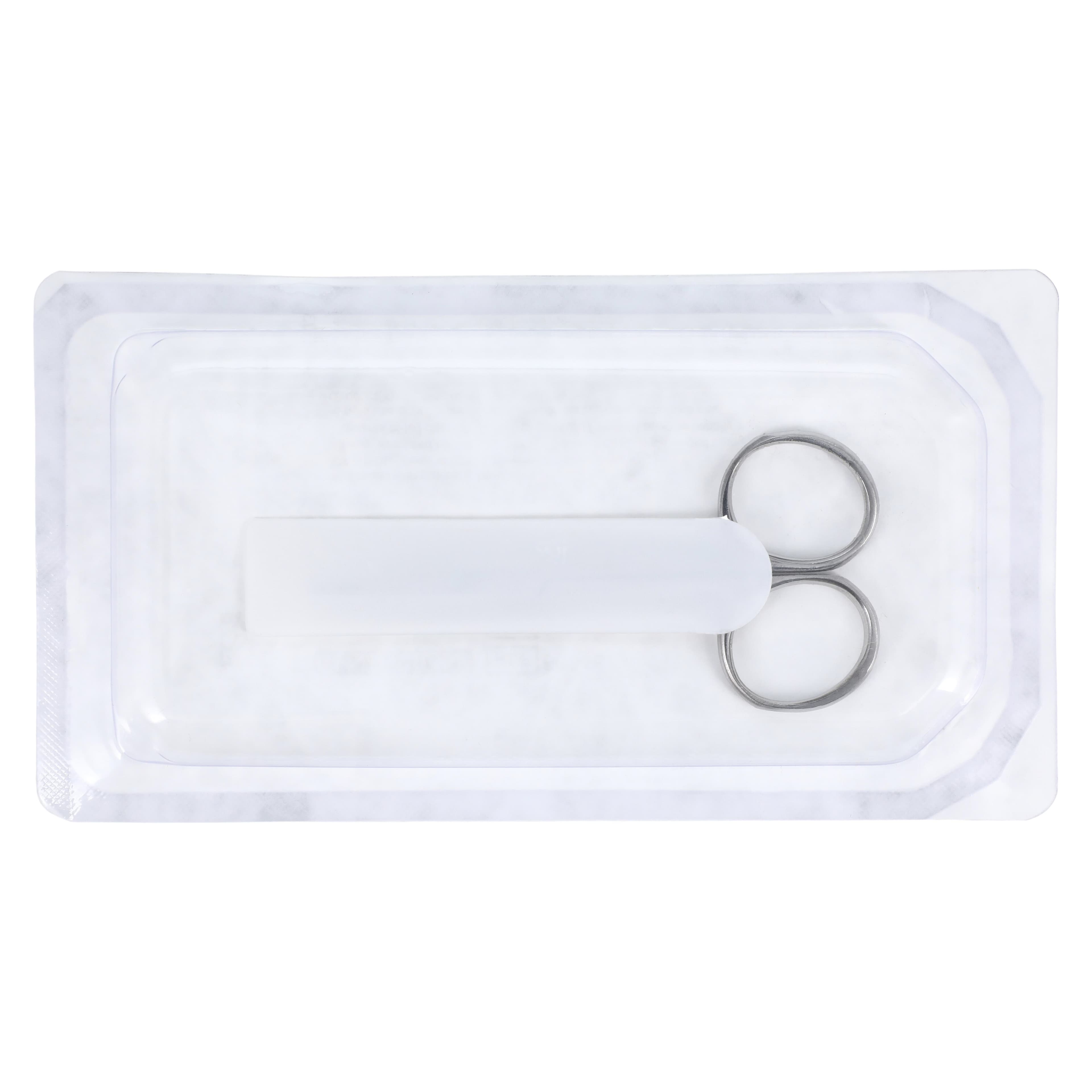 Littauer Stitch Scissors, 3-1/2" Stainless Steel, Sterile, Disposable, 20/Case thumbnail 2