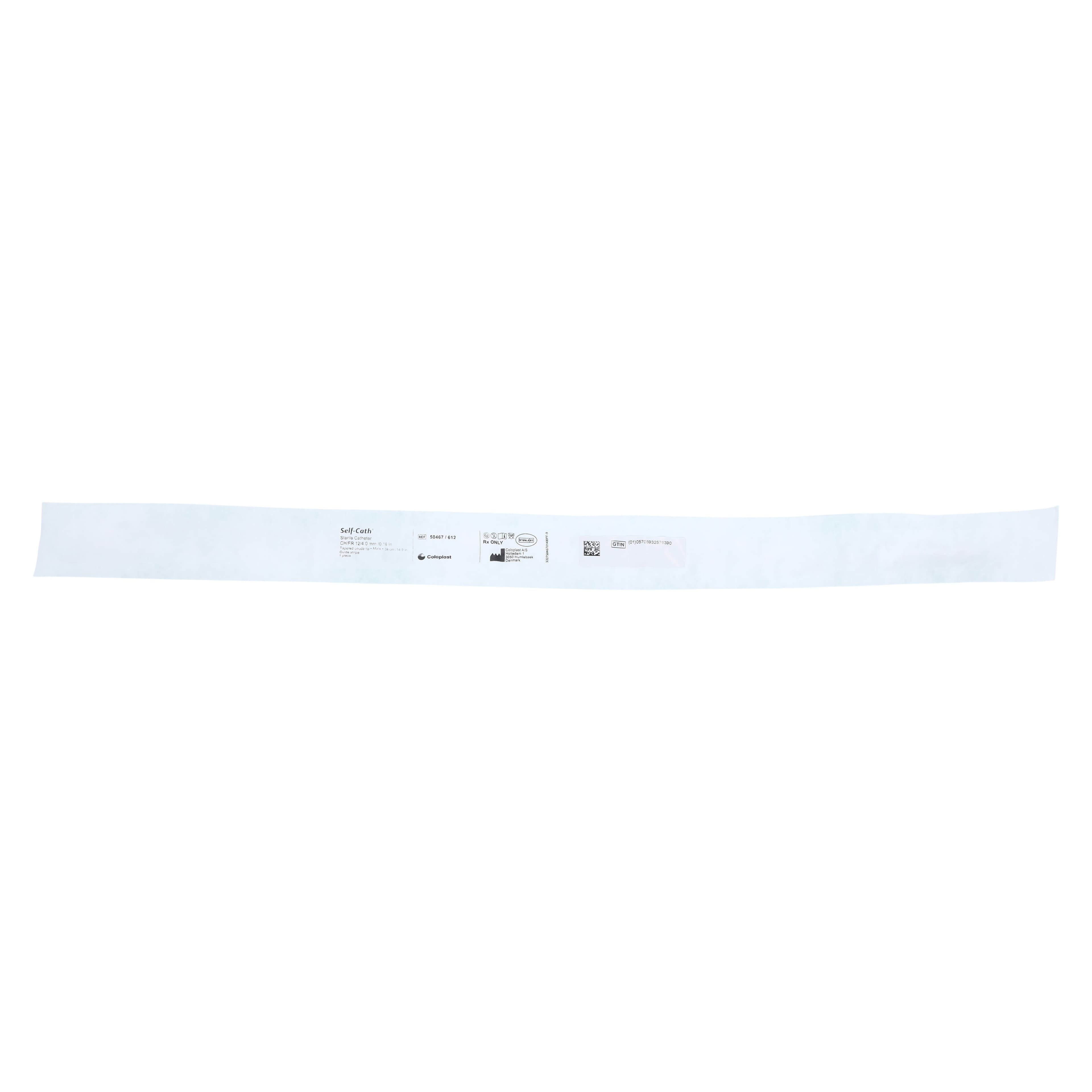 Coloplast Self-Cath Intermittent Catheter, Coude Tapered Tip, Silicone, 12 Fr thumbnail 2
