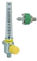 Precision Medical Chrome Air Flowmeter, Each - Flowmeter Air Chrome - Image 1
