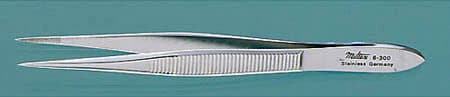Miltex-Integra Plain Splinter Forceps, 3-1/2" Stainless Steel, Autoclavable, 12/Box thumbnail 2