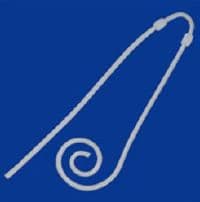Argyle Swan Neck Curl Dialysis Catheter Kit, 2 Cuff, Right, by Mozarc Medical - Swan Neck Curl Cath 2Cuf Right - Image 1