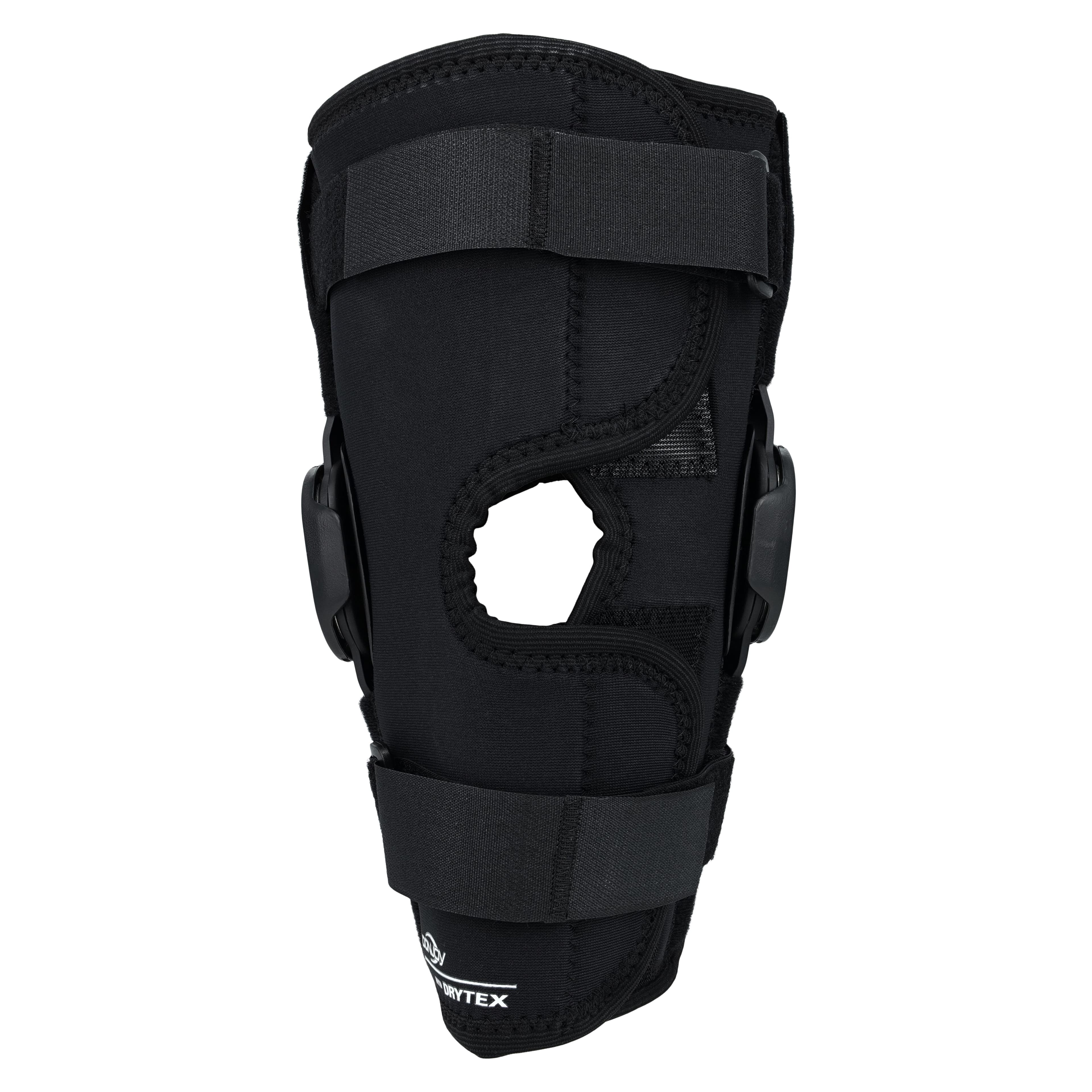 DJO Drytex Wraparound Hinged Knee Brace, Adult Large, 21-23.5" thumbnail 3