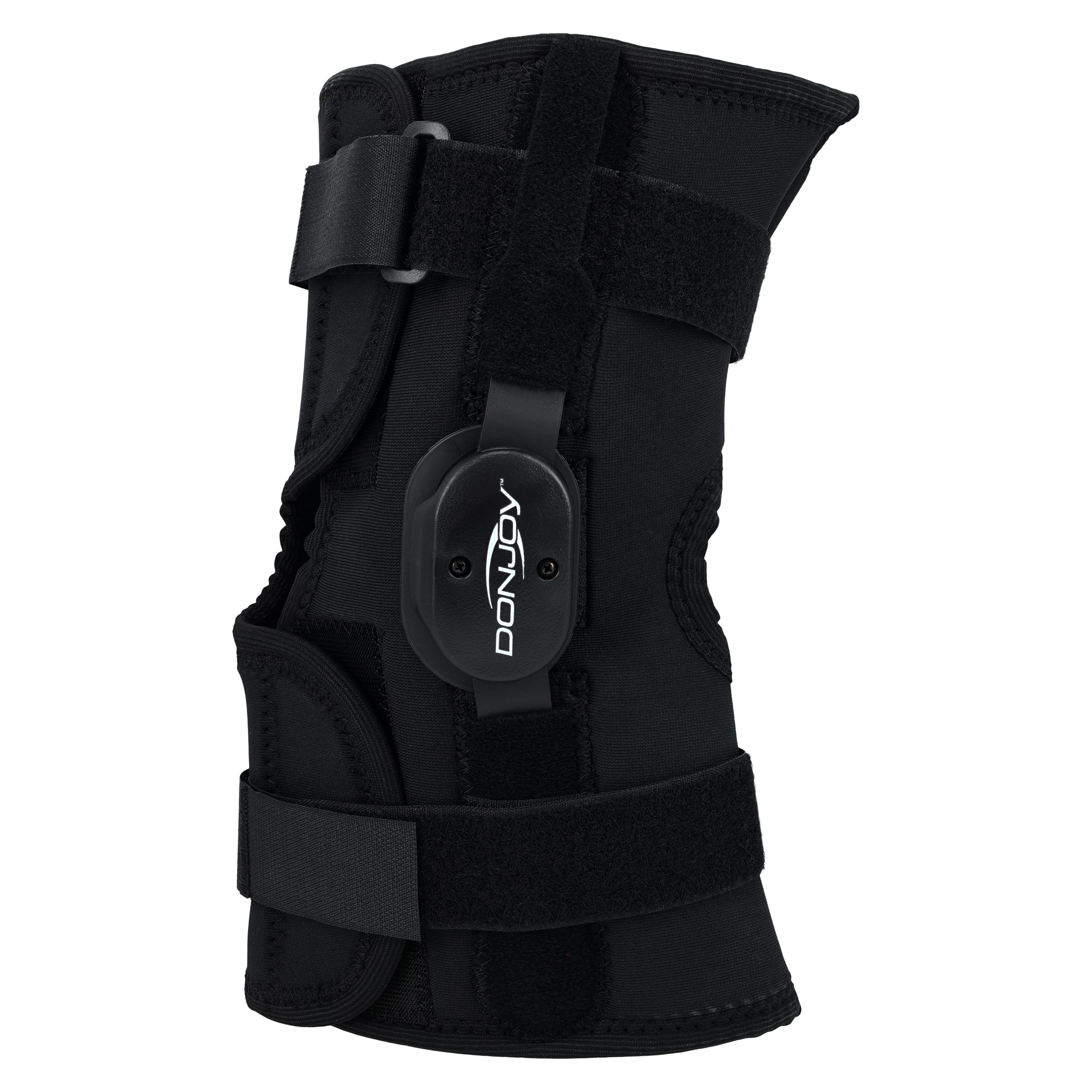 DJO Drytex Wraparound Hinged Knee Brace, Adult Large, 21-23.5" thumbnail 4