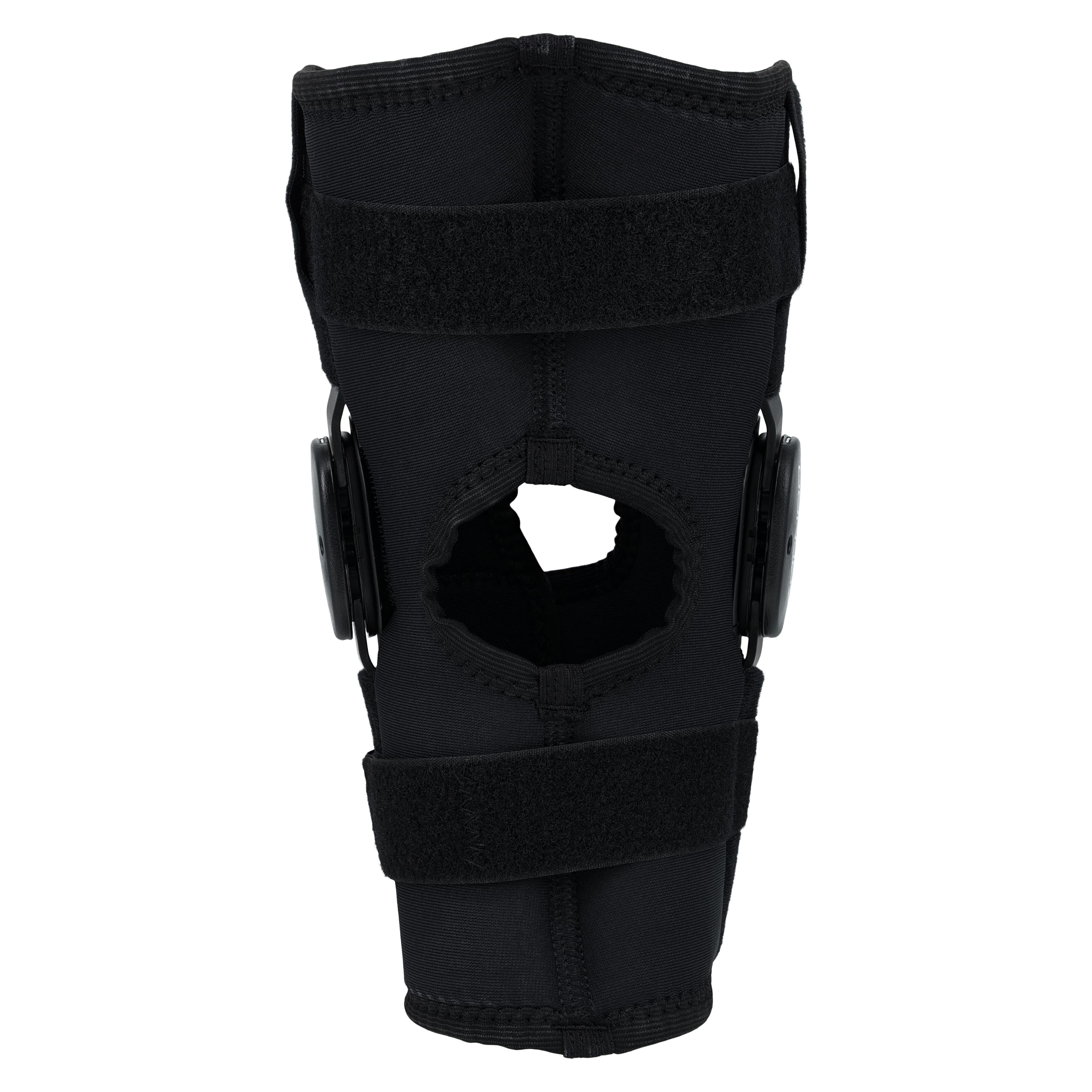 DJO Drytex Wraparound Hinged Knee Brace, Adult Large, 21-23.5" thumbnail 5