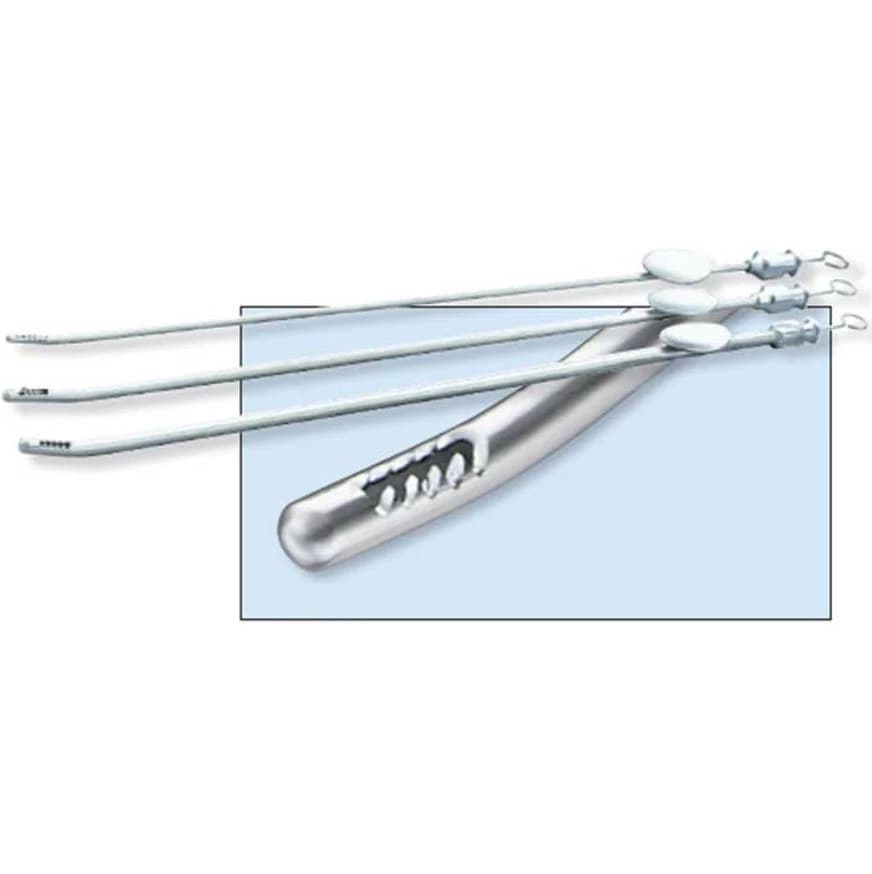 Novak Endometrial Curette, 3mm, 25cm, Stainless Steel, Each - Novak Curette Endometrial 3mm - Image 1