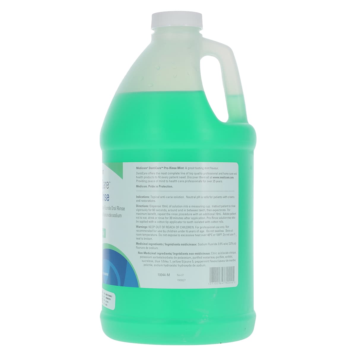 DentiCare Pro-Rinse 2% Neutral Sodium Fluoride Rinse, Mint, 64 oz (2 L) Bottle with Pump, 10044-M thumbnail 2