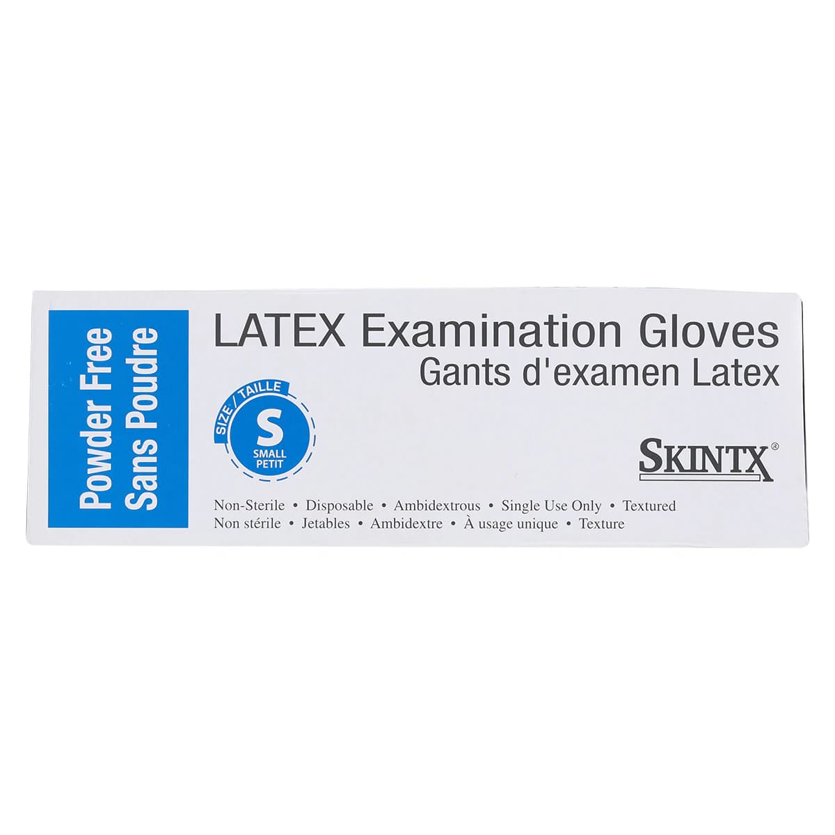 TG Medical SkinTX Latex Exam Gloves, Powder Free, Textured, Small, White, Non-Sterile thumbnail 5