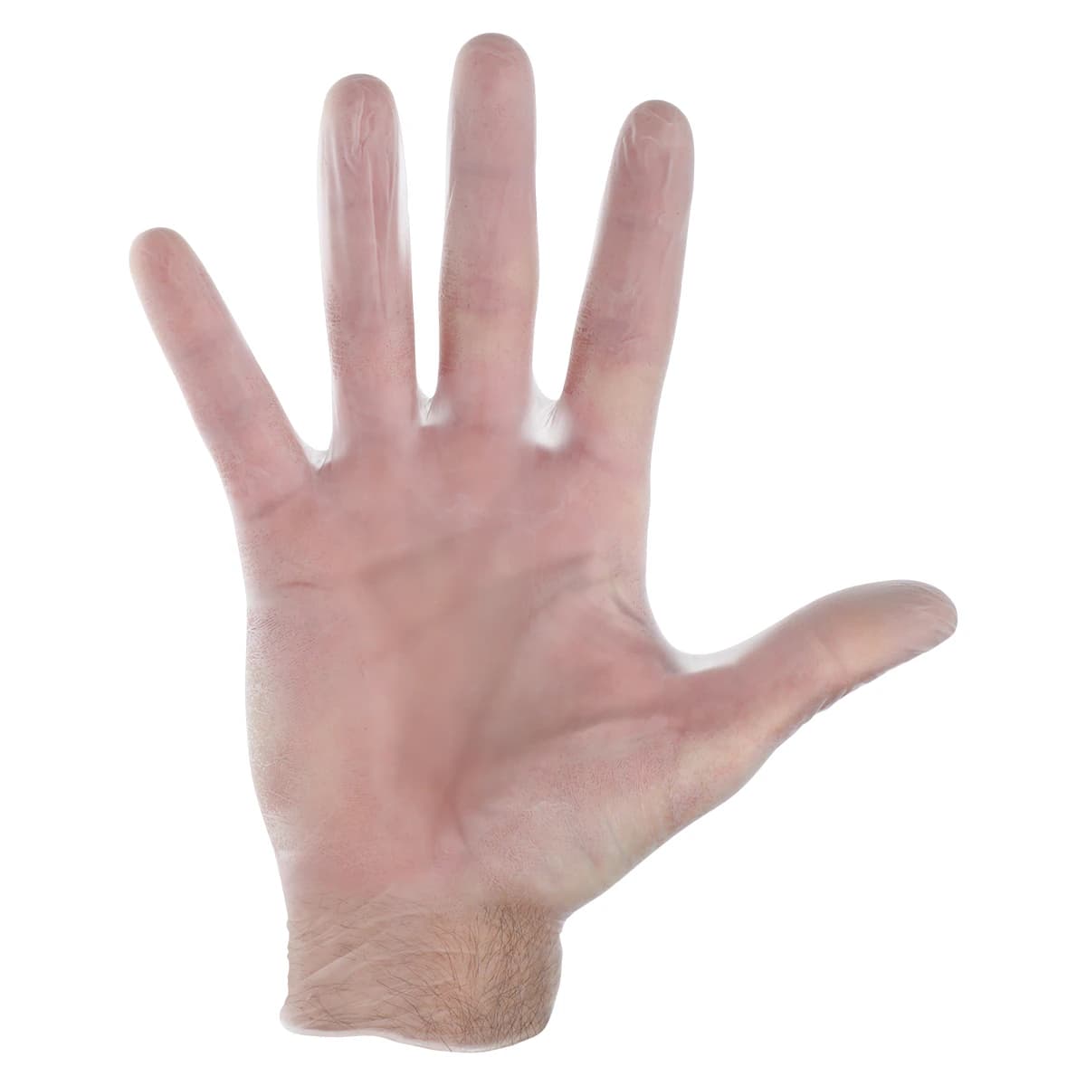 SkinTX Vinyl Exam Gloves, Powder Free, Non-Sterile, Medium, White thumbnail 3