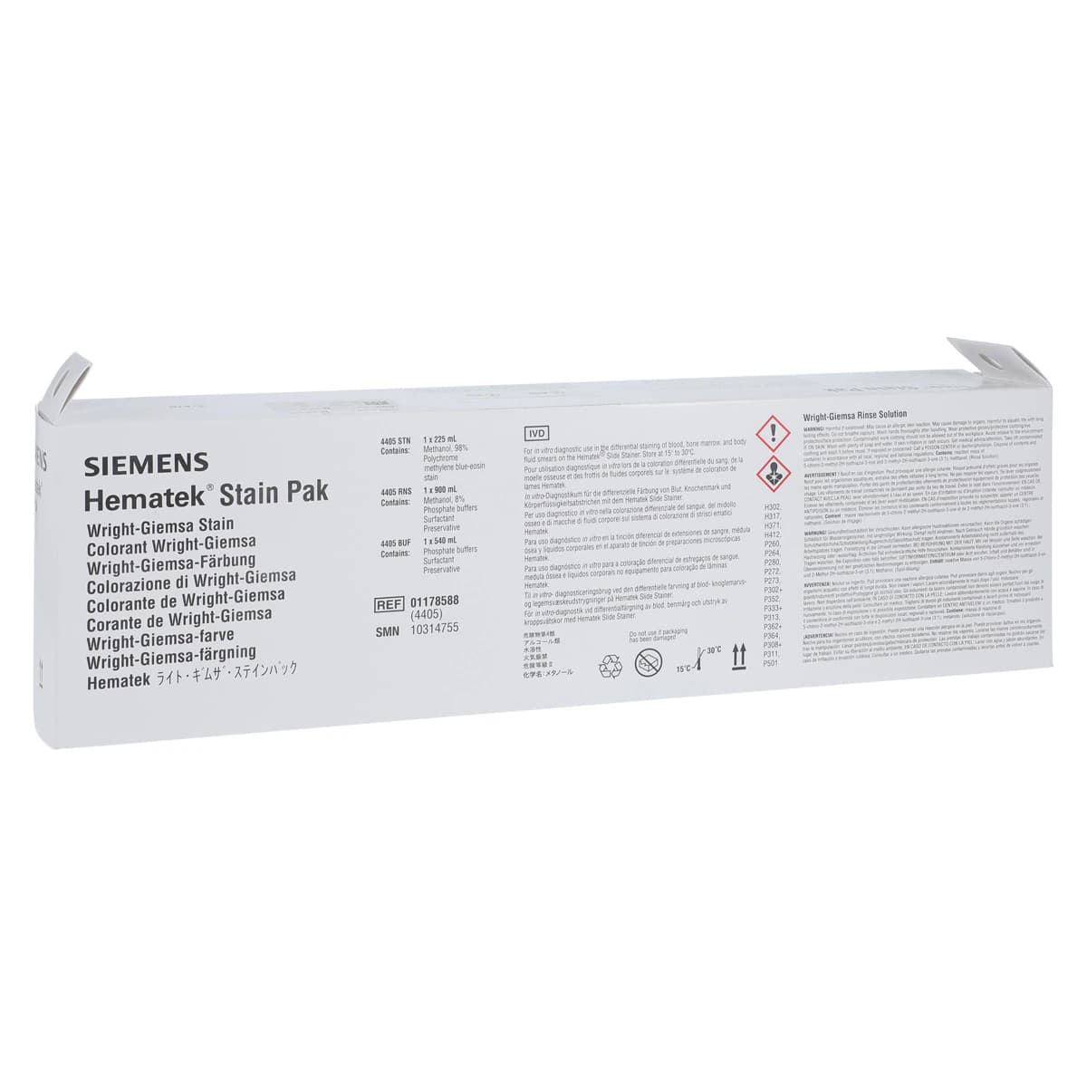 Siemens Hema-TEK Custom Wright-Giemsa Stain, 5/Case - Hema-Tek Wright Giemsa Stain - Image 1
