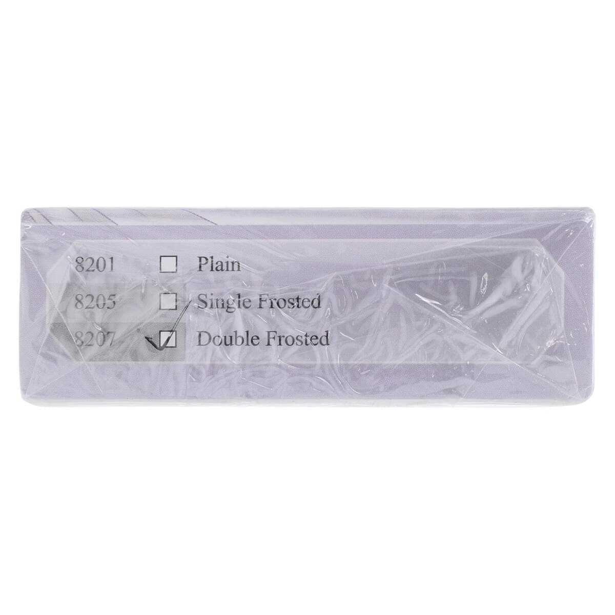 C&A Scientific Frosted Microscope Slides, 3x1", Double-Sided Frosted, Beveled Edges, Clipped Corners, White, 72/Box thumbnail 3