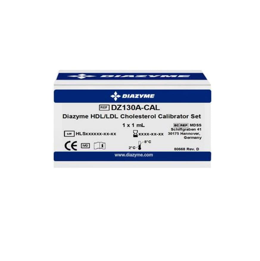 Diazyme HDL Cholesterol Calibrator for Analyzer, 1 x 1 mL Lyophilized, Each - Calibrator HDL-Cholesterol - Image 1