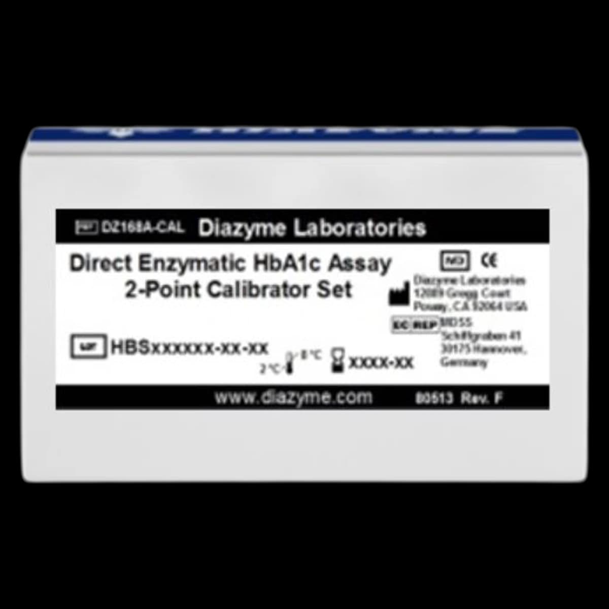 Diazyme Enzymatic HbA1c Calibrator, 2 x 0.5 mL Lyophilized - Calibrator Enzymatic HbA1c - Image 1