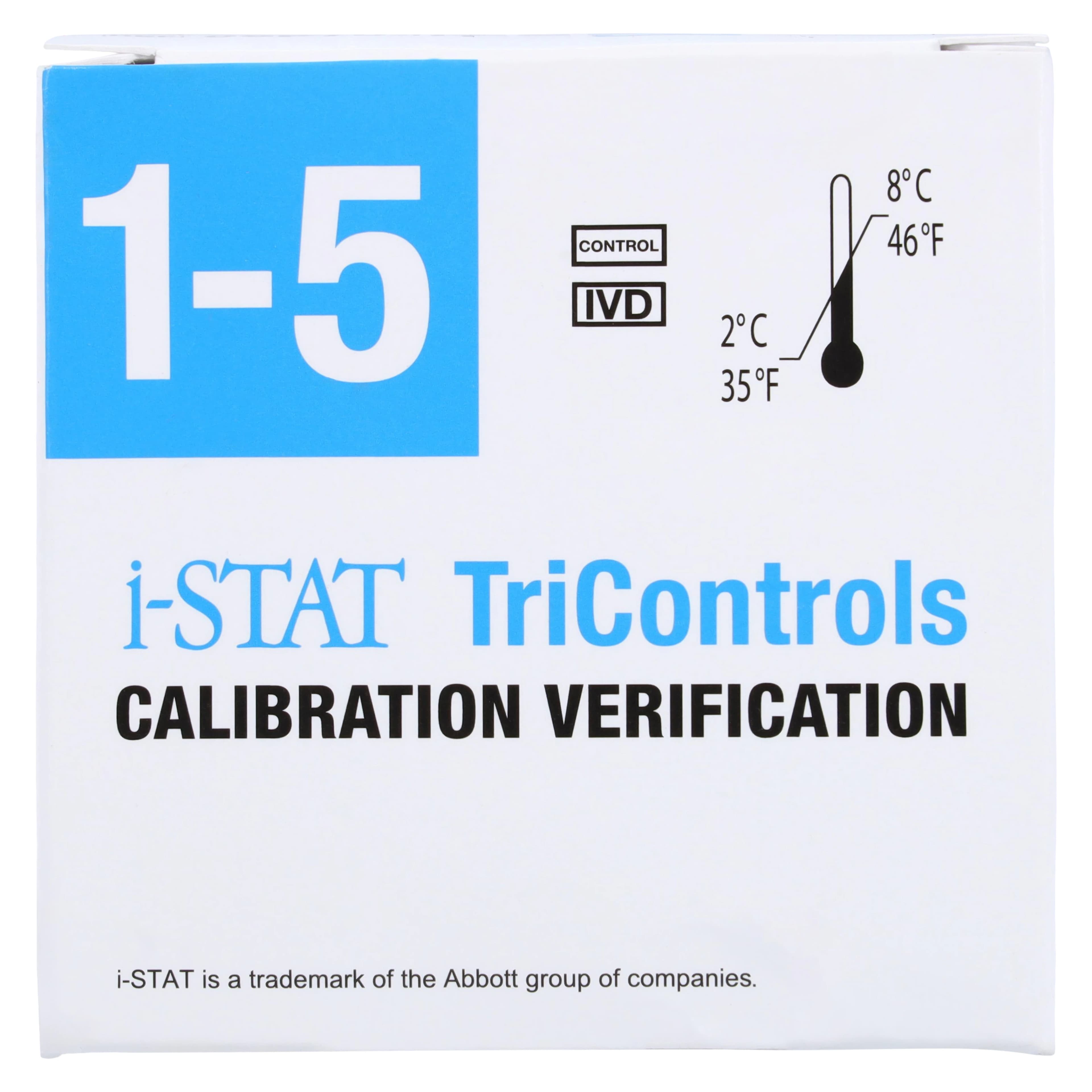 Abbott i-STAT TriControl Levels 1-5 Control Set, 1.7 mL, 20/Box thumbnail 5