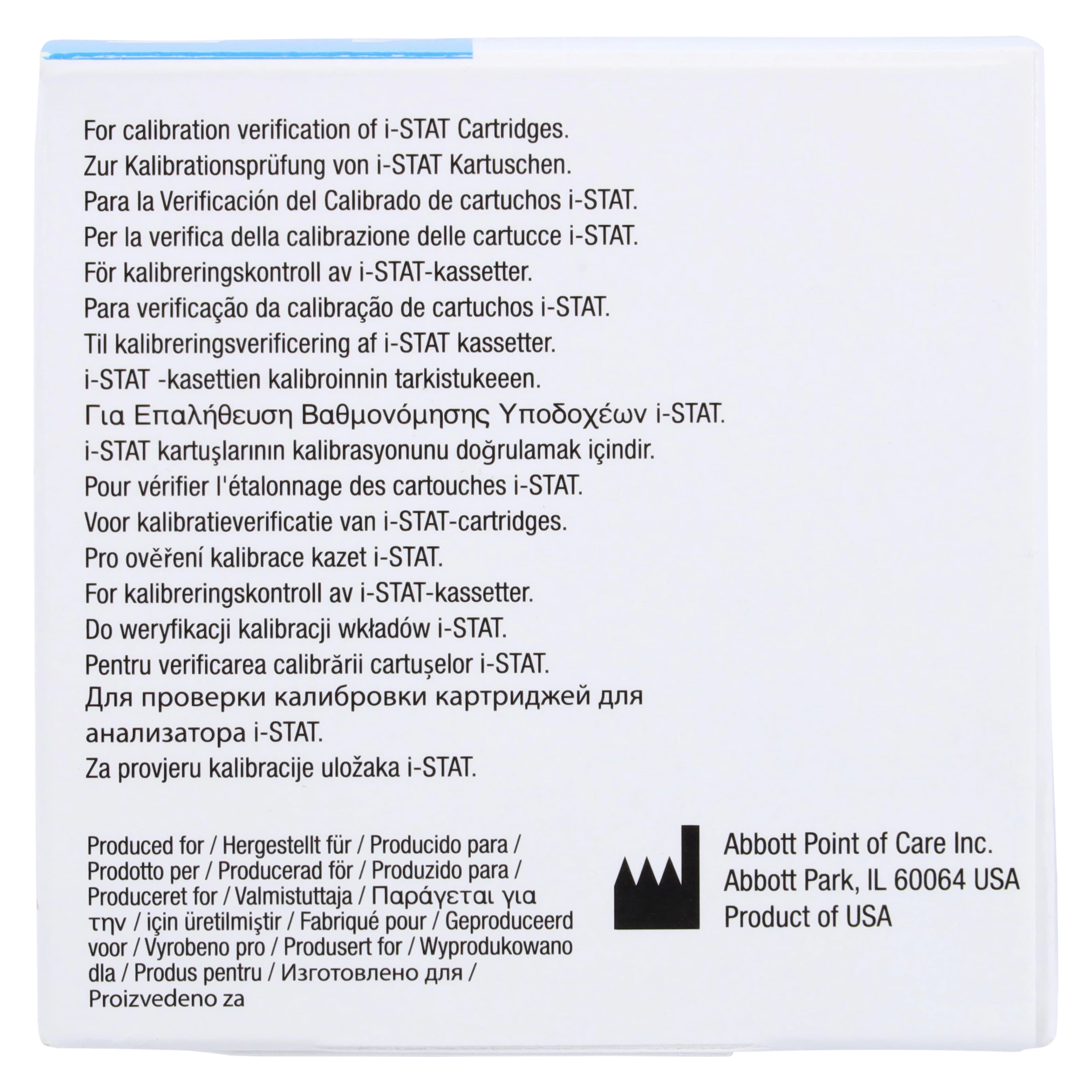 Abbott i-STAT TriControl Levels 1-5 Control Set, 1.7 mL, 20/Box thumbnail 6