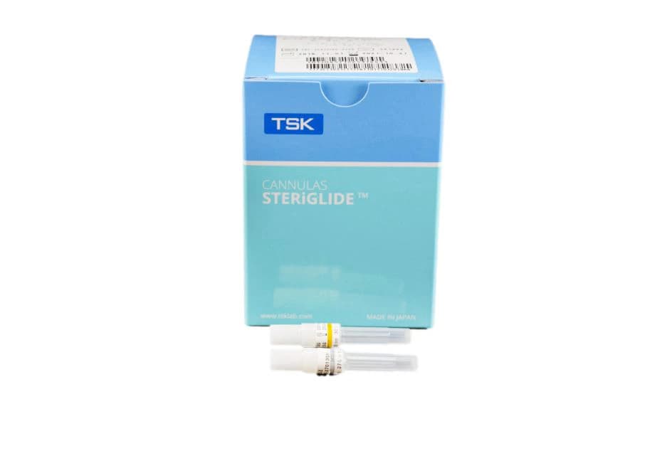 TSK SteriGlide Aesthetic Needle, 30G x 1", Sterile, Disposable, Fixed Needle, 20/Box - TSK SteriGlide Aesthetic Cannu - Image 1